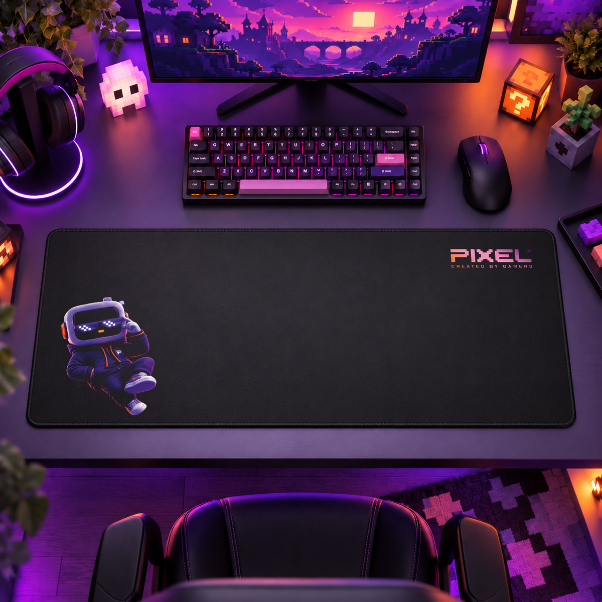 Pixy Hibrit Mousepad 90x40 XXL PX022