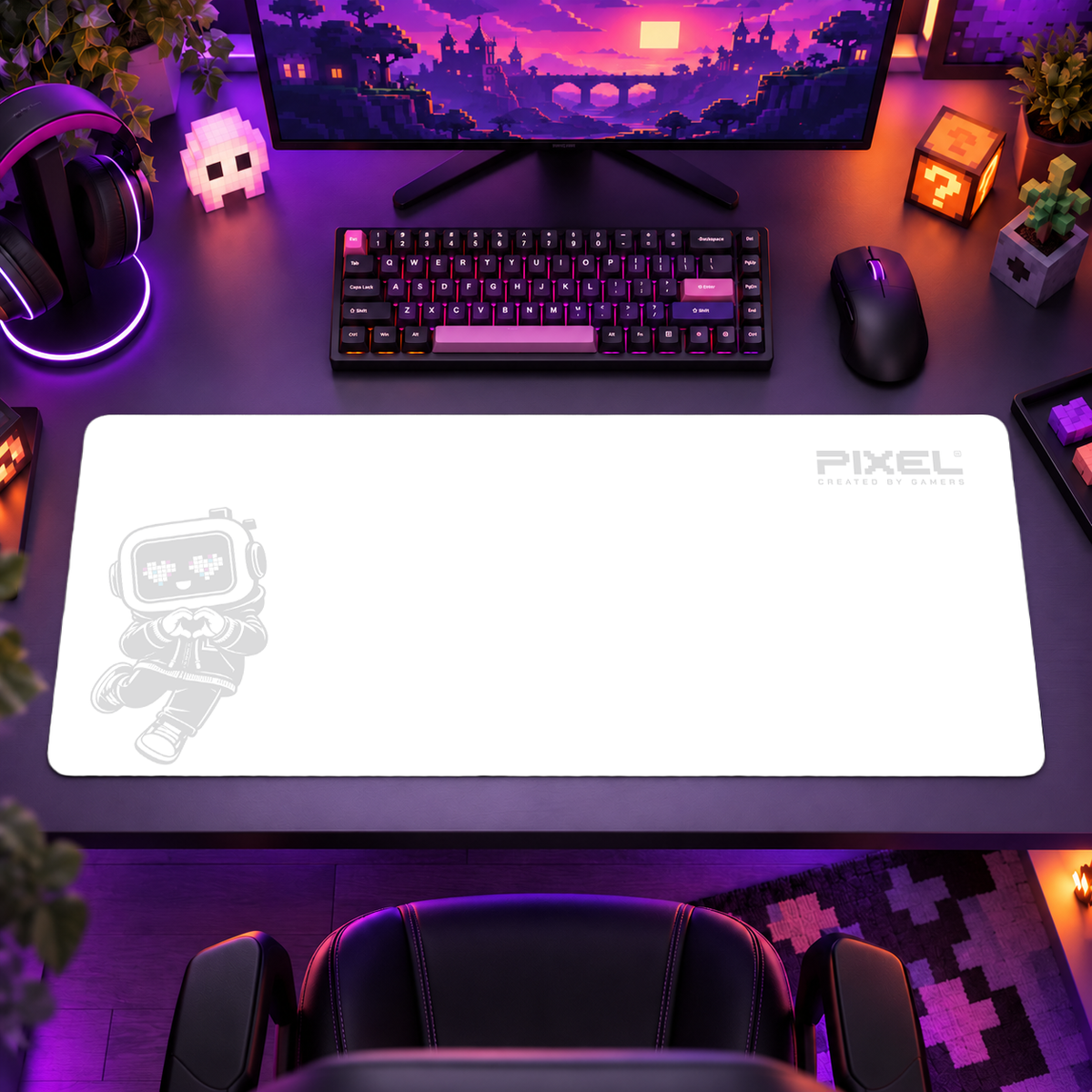 Pixy Hibrit Mousepad 90x40 XXL PX023